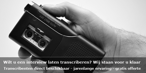 Transcriberen interview